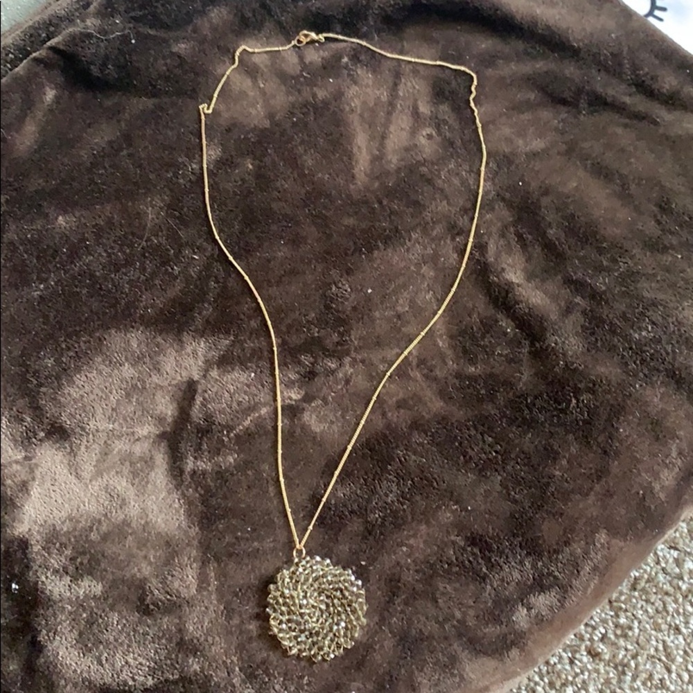 Gold Chain beaded necklace